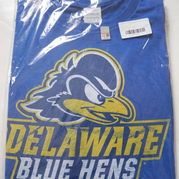University of Delaware Official Blue Hens short sleeved tee adult XL New - Picture 1 of 1
